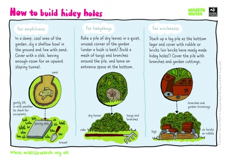 How to build hidey-holes