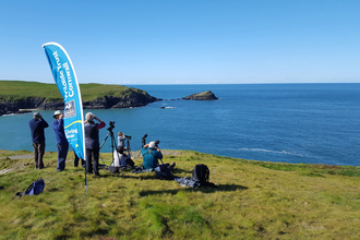 Public Seaquest sea watch at West Pentire near Crantock, photo by Katie Bellman