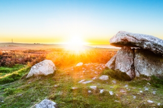 Chun Quoit sunset by Ben Watkins 