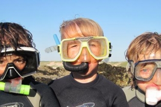 three_frogmen_at_a_snorkel_safari_-_matt_slater