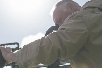 Award winning wildlife filmmaker captured on camera for Trust campaign