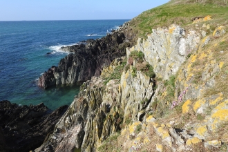 View along back of island by Claire Lewis