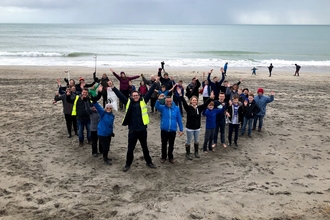 Three Bays Wildlife Group's event for Cornwall Wildlife Trust's Love Your Beach Week