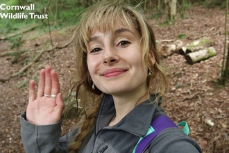 Emily Hardisty at Devichoys Wood Nature Reserve