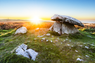 Chun Quoit sunset