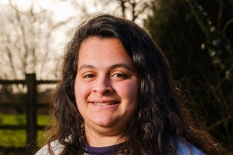 Image of a person smiling
