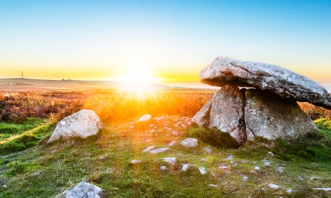 Chun Quoit sunset by Ben Watkins