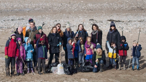 Wildlife Watch - Beach Clean By Steve Dee