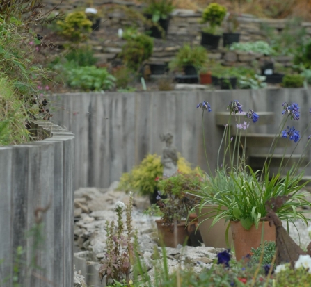 The terrace at South Bosent