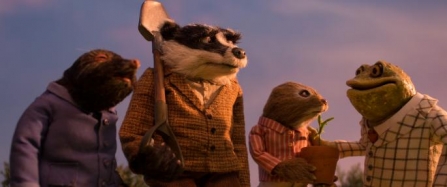 mole, badger, ratty and toad - the charecters of wind in the willows