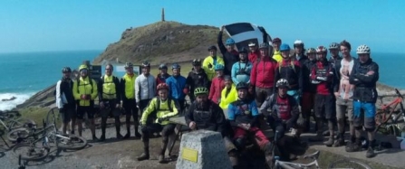 Penwith mountain bikers raise £550 for local wildlife