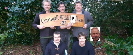 Cornwall Wildlip Trust raise £1000 for Movember