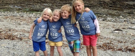 Beautiful Prisk Cove on the Helford River proved to have rich pickings for a lucky group of individuals and families that attended a recent Rockpool Ramble event. Over 40 people attended the event hosted by Cornwall Wildlife Trust’s marine team who were on hand to identify finds, and kindly sponsored by Helston based children’s wear company Frugi.