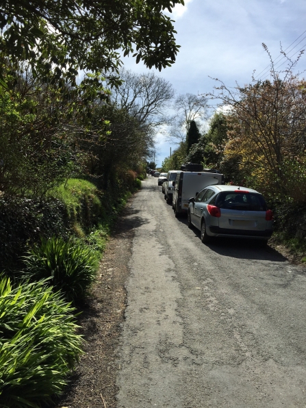 Parking problem at Kennall Vale