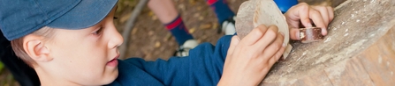 Child crafting by Helen Walsh