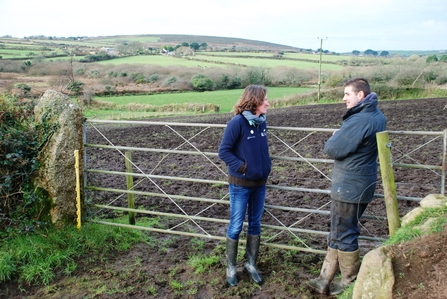 Cornwall Wildlife Trust works with hundreds of farmers and landowners, Image by Cornwall Wildlife Trust