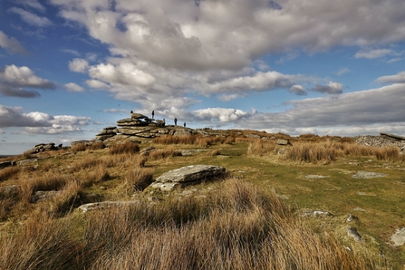 Walkers on top of the Cheesewring