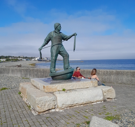 Nelwyn Fisherman statue