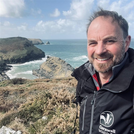 Matt Walpole selfie on the coast path near Boscastle