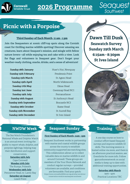 2026 Seaquest Programme