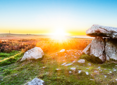 Chun Quoit sunset by Ben Watkins 