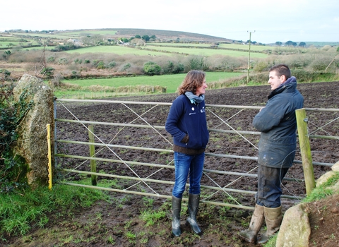 Cornwall Wildlife Trust works with hundreds of farmers and landowners, Image by Cornwall Wildlife Trust