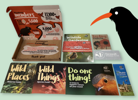 Cornwall Wildlife Trust Membership Pack